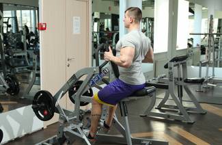 Máquina de exercício para as costas