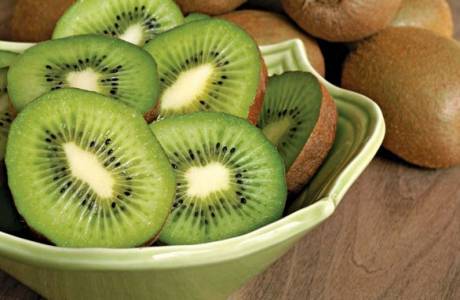 Kiwi mientras pierde peso