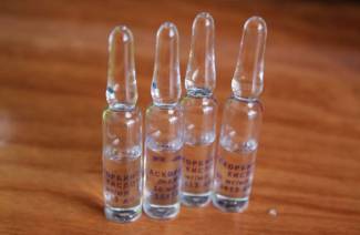 Ampoule askorbinsyra