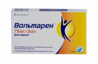 Injeções Voltaren