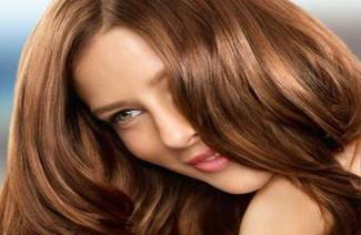 Cor de cabelo chocolate ao leite