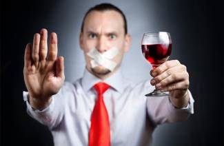 Cómo no beber alcohol en absoluto