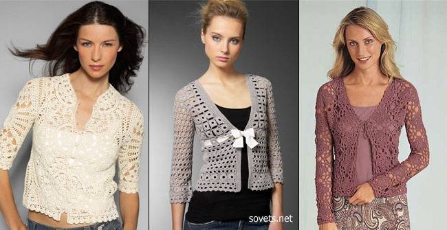 Las inserciones de punto en la ropa enfatizan tu look