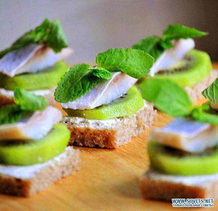 Śledź z Kiwi