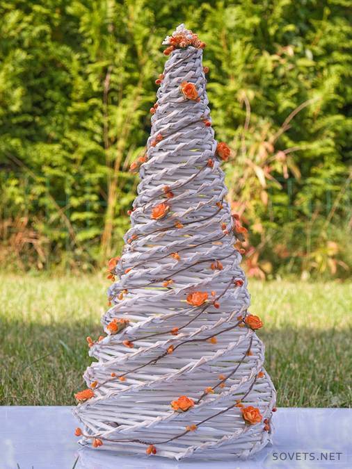 Fundo de árvore de natal