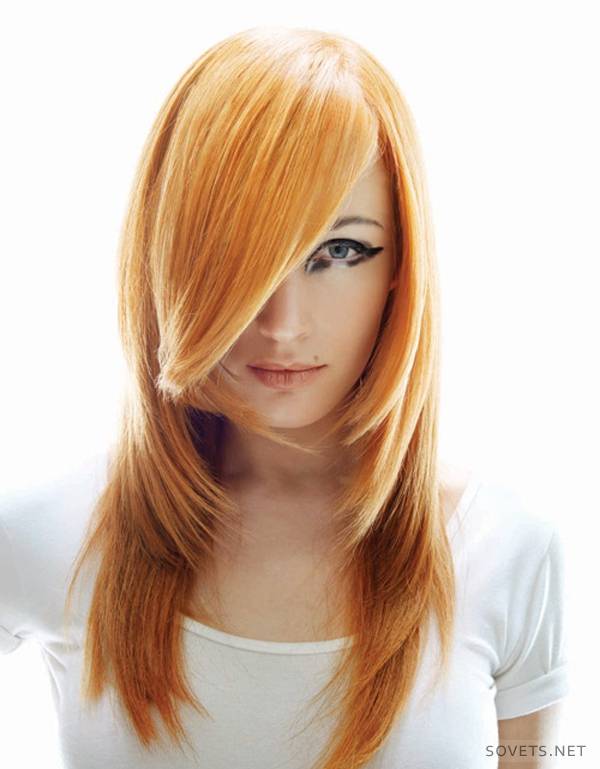 Corte de pelo oblicuo