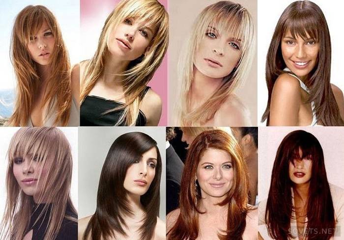 Chicas con el pelo largo