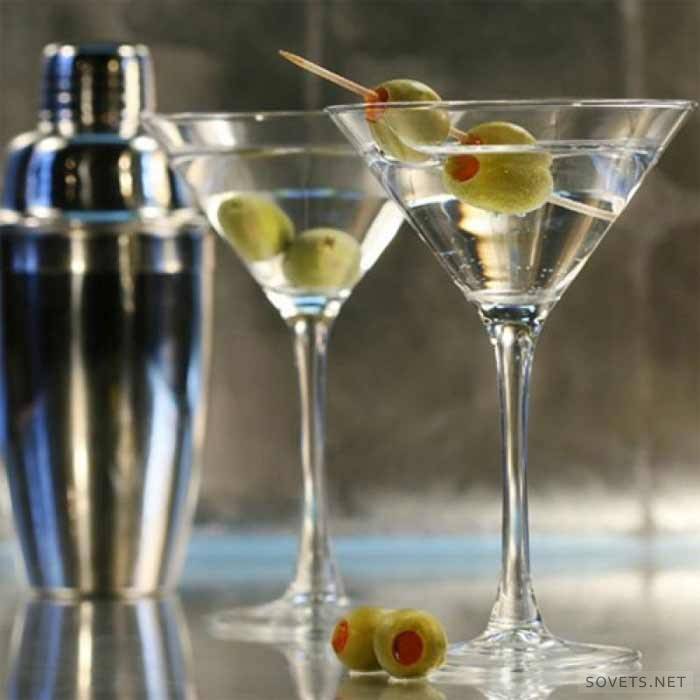 Koktajle lub Martini z lodem