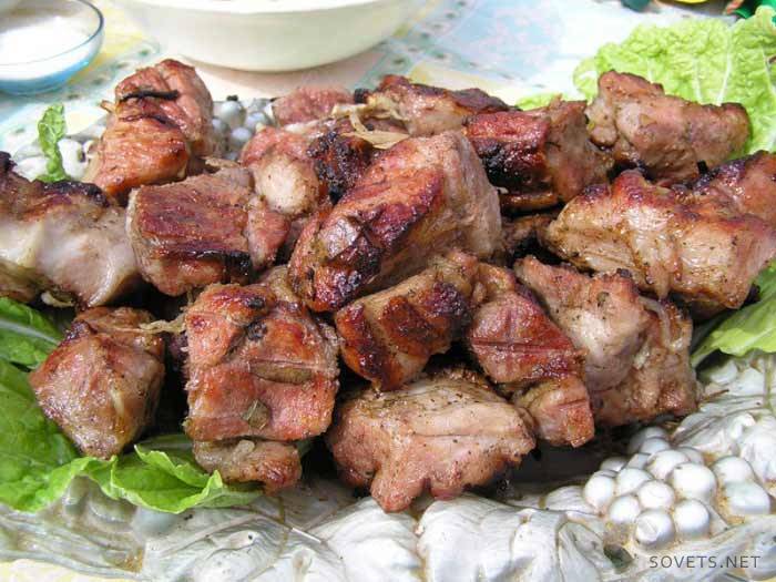 Kebab marinovaný v majonéze