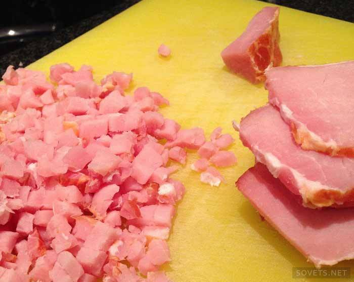 Cómo cocinar ensalada Olivier clásica: paso 4