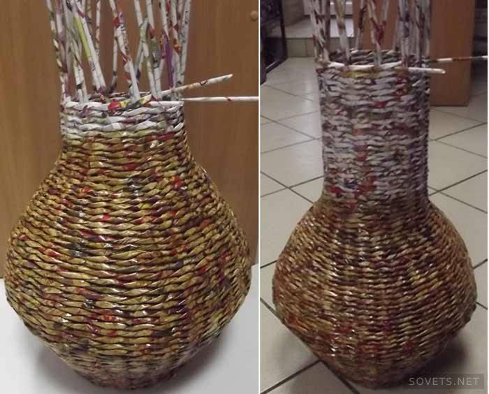 Cobrimos parte do produto com verniz