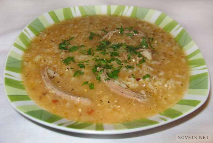Sopa de Kharcho Pronta
