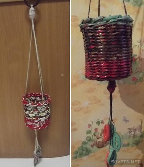 Potes de suspensão prontos