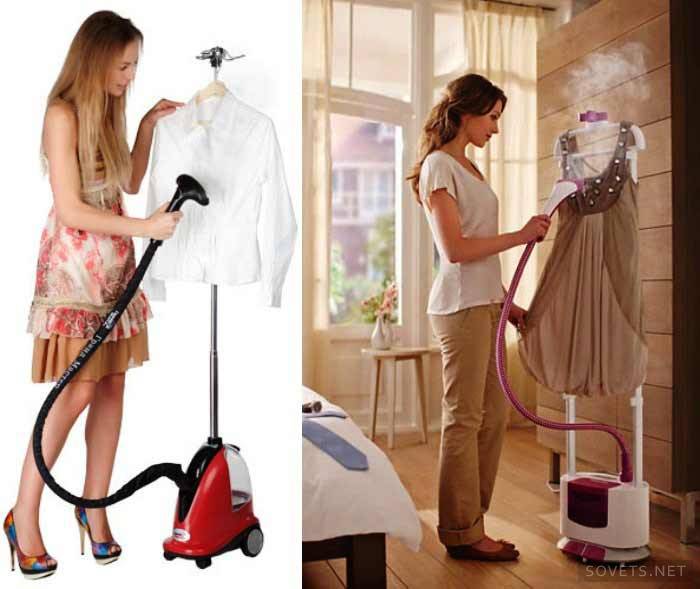 vaporizador de ropa vertical