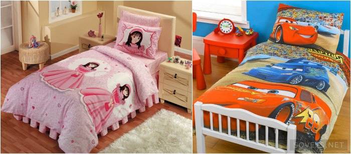 Quartos para meninas e meninos
