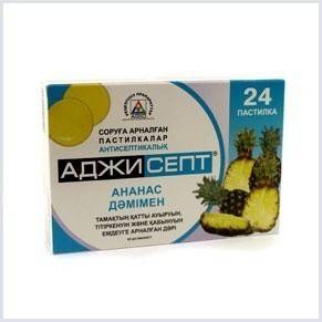 Agisept para alívio de infecções na garganta