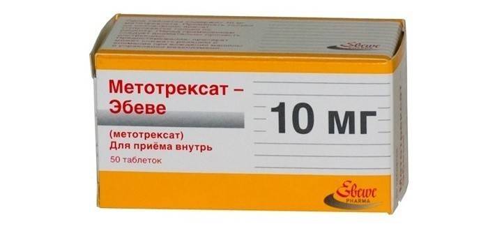Metotrexát Ebeve