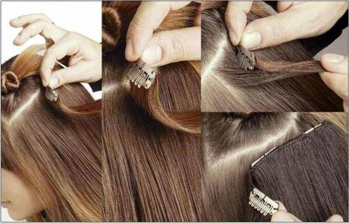 Fechaduras naturais com clipes