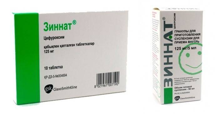 Antibiotikum Zinnat