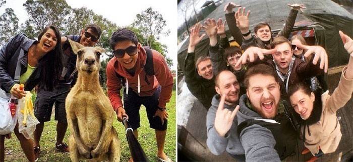 Śmieszne selfie