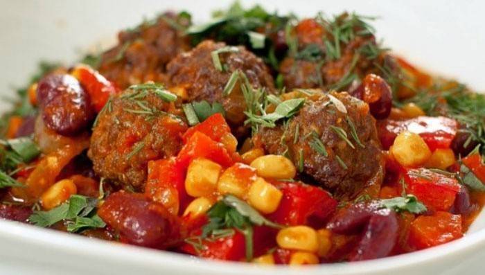 Mexický recept na mäsové gule}