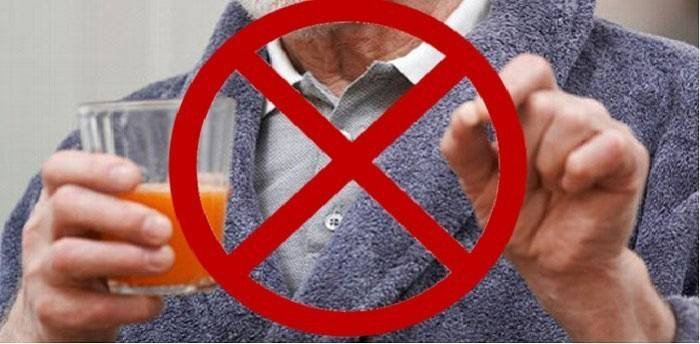 Medicamentos, preparações VS toranja