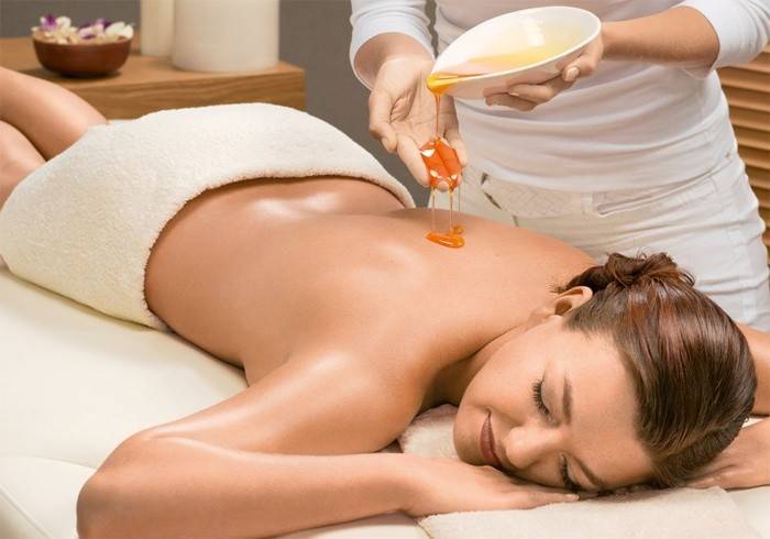 Zabieg SPA z miodem