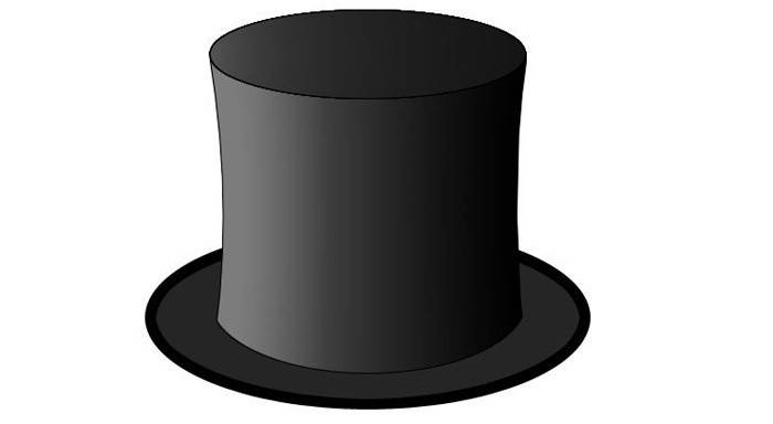 Czarny cylinder