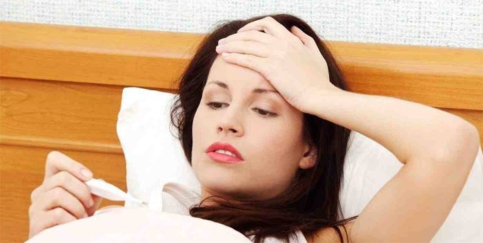 Em uma mulher adulta, a temperatura não se desvia