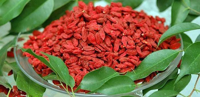  Ovocie Goji - sklad vitamínov