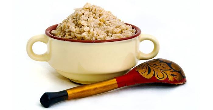 Mingau cozido