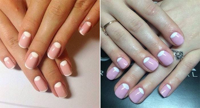 Design de unhas da lua