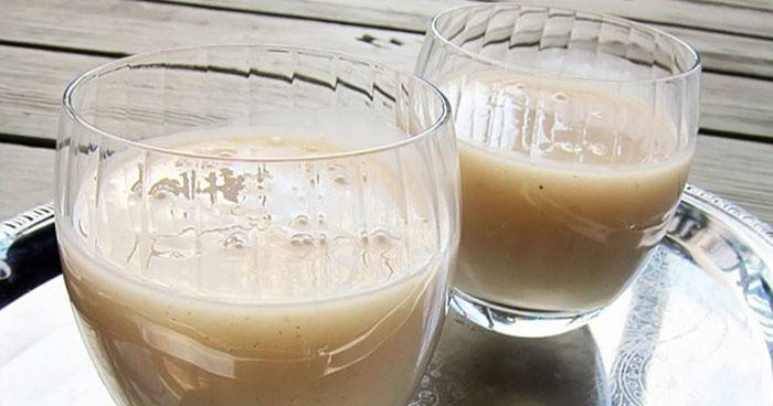 Gelatina de aveia contém muitas vitaminas saudáveis
