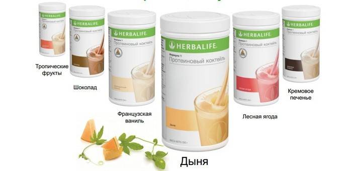 Batidos de proteínas de Herbalife