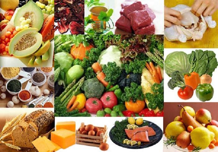 Alimentos saludables y dieta de carbohidratos