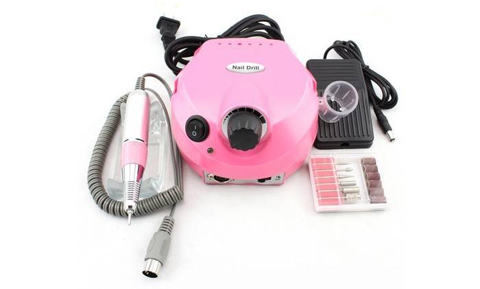 Máquina para manicure de ferragens