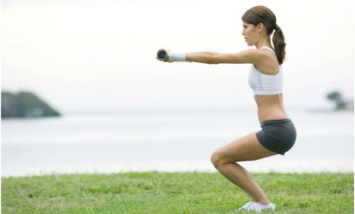 Agachamento - uma forma eficaz de exercício