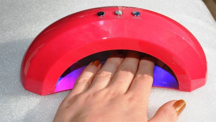 Aparelhos de LED para manicure