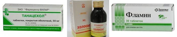 Cholagogue so stagnáciou žlče