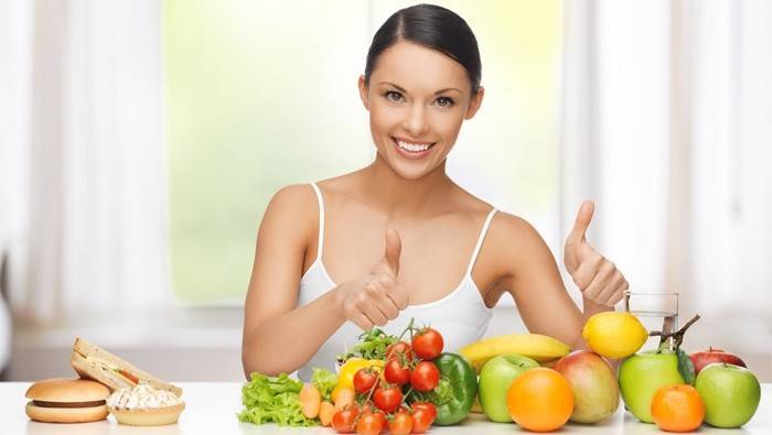 Mulher, comer, nutrição