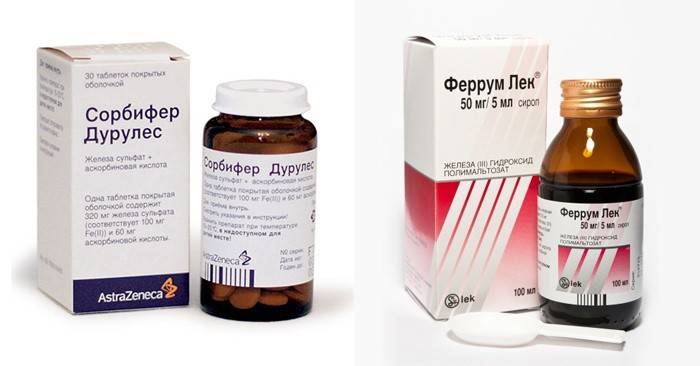 Lieky na obnovu hemoglobínu