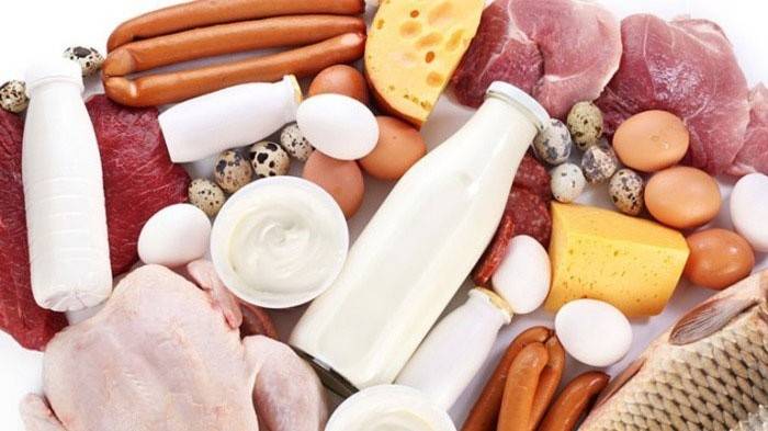 Alimentos ricos en proteínas animales