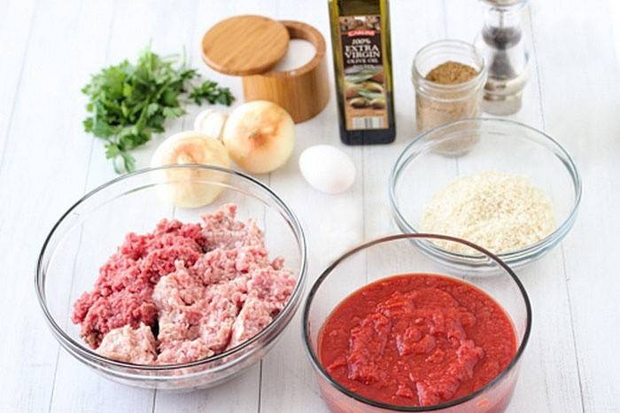 Meatball prísady