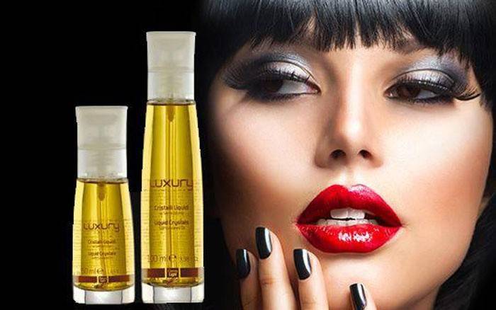 Luksusowe lniane serum do włosów