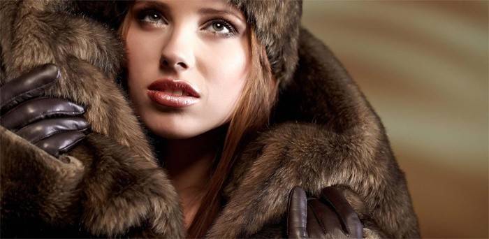 Menina no inverno outerwear