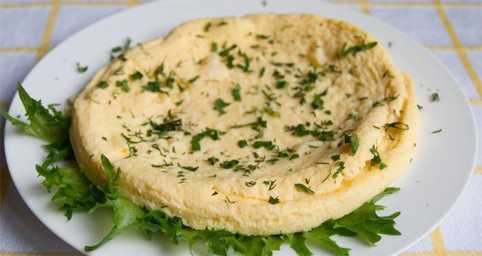Omlet z ziołami