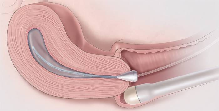 Método de hidrosonografia