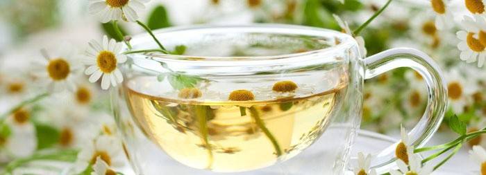 Té de manzanilla de digestión