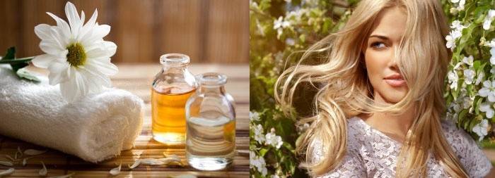 Chica con una toalla blanqueada y mascarilla ingredientes