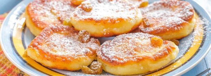 Dieta de panqueques de requesón